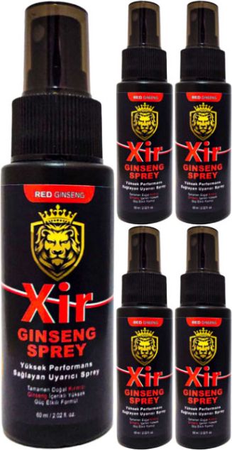 Xir Delayspray 5 Adet Erkeğe Geciktiricisprey 60ML