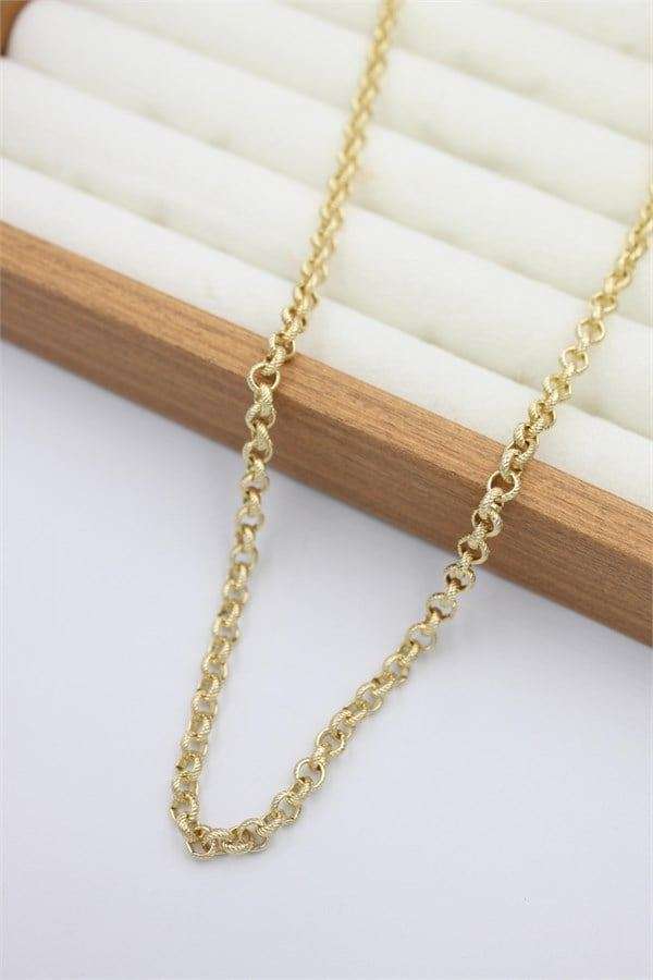 Xuping Zincir Kolye - 60 cm - Altın