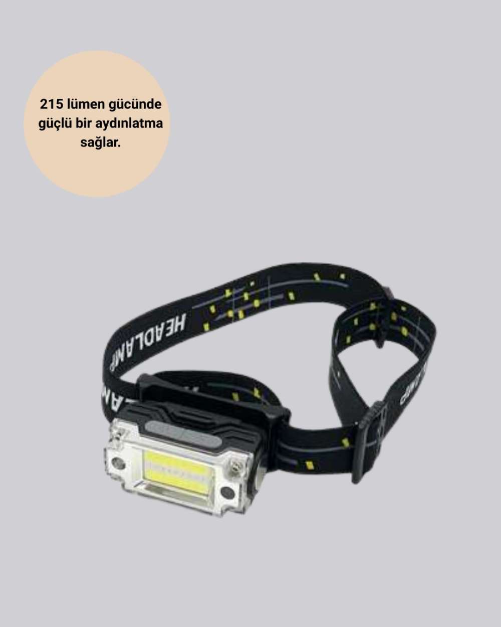 Yeni Nesil Şarjlı LED Fener Manyetik Gövde 215 Lumen