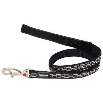 Zincir Desenli Köpek Uzatma Tasması Medium 20 Mm 1,2 Mt